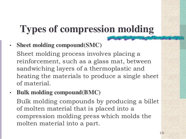 compression moulding with bmc and smc